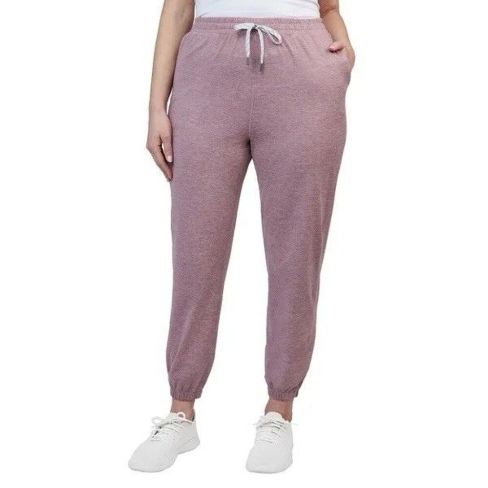 KIRKLAND Signature Women's Moisture Wicking Lightweight Jogger | Rose | L